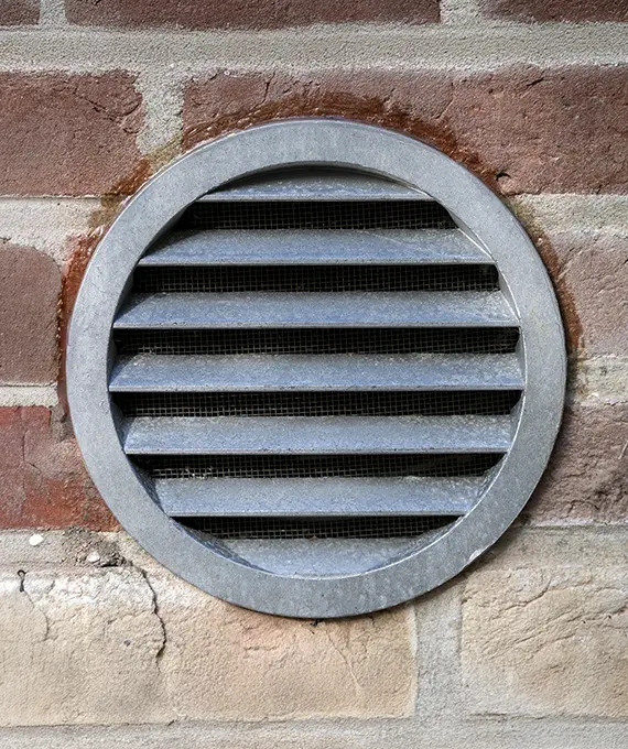 Sortie pour pompe à chaleur